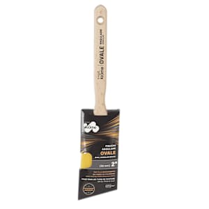 Oval Angular Brush in Polyester Fibre 2 in.