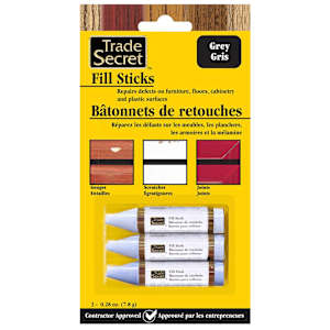 Ensemble de 3 bâtonnets de retouche Secret du métier gris