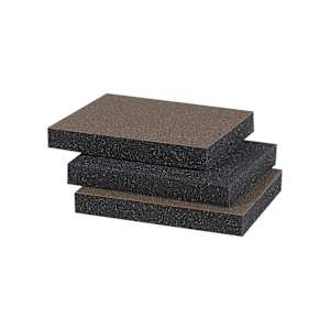 NORTON Medium Grit Sanding Sponge Pkg/3