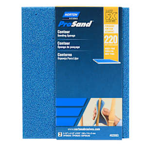 Very Fine Grit Sanding Sponge Pkg/2