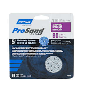 ProSand Sanding Discs 80 Grit Pkg/3