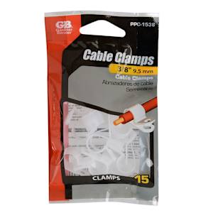Cable Clamps 3/8 in. Pkg/15