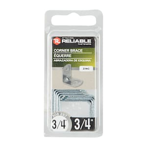 Counter Corner Braces 3/4 in. Pkg/10