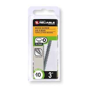 Vis à bois 3 po n° 10 T.R. Pqt/6