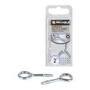 Lag Thread Eye Bolt 2 in. Pkg/4