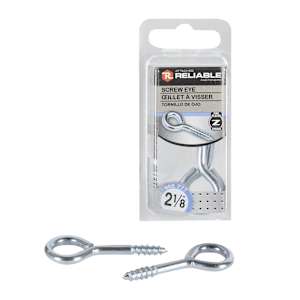 Lag Thread Eye Bolt 2 1/8 in. Pkg/3