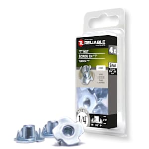 T Nuts 1/4 in. - 20 Pkg/4