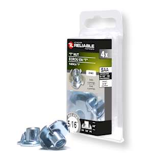 T Nuts 5/16 in. - 18 Pkg/4