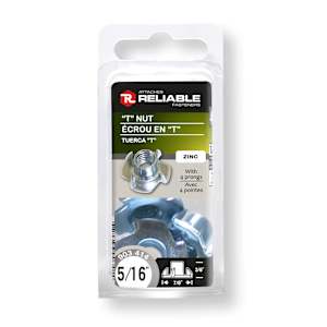 T Nuts 5/16 in. - 18 Pkg/4