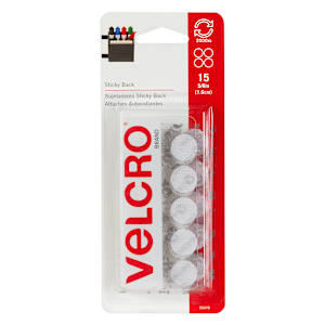 VELCRO® Sticky Back Adhesives 5/8 in. Pkg/15