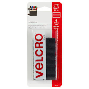 VELCRO® Sticky Back Adhesive Straps  3/4 in. x 3-1/2 in.