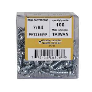 Self-Drilling Metal Screws 5/8 in. n° 8 Pkg/100