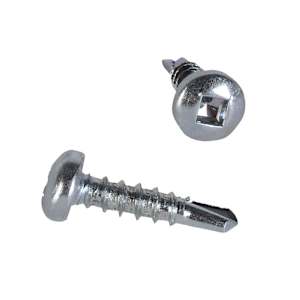 Self-Drilling Metal Screws 1 1/4 in. n° 8 Pkg/100