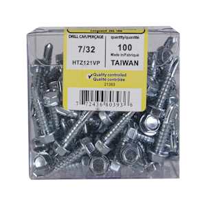Self-Drilling Metal Screw 1 in. n° 12 Pkg/100