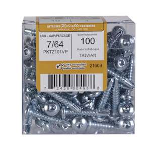 Self-Drilling Metal Screws 1 in. n° 10 Pkg/100
