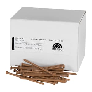 Algonquin Amber Maibec Finition Nails3 in. 1 lb