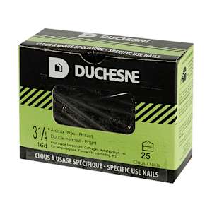 3-1/4 in. Double Headed Nails Pkg/25