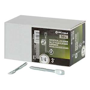 Acoustical Eye Lag Screws Pkg/50