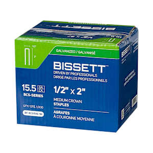 n° 15 Flooring Staples 2 in. Pkg/1000