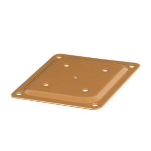 PYLEX Patio Anchor PlateCedar 4 in. x 4 in.