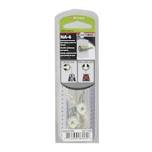 Nylon Anchor Dowels n° 6S Pkg/6