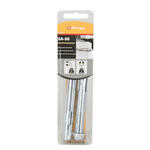 Douilles d'ancrage pour béton 1/2 po x 4 po Pqt/2