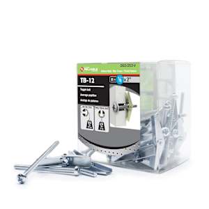 Toggle Bolts 1/8 in. x 2 in. Pkg/25