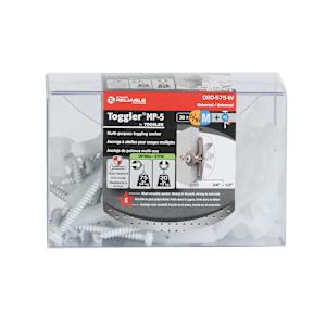 Ancrages à ailettes pour usages multiples 1/2 po Pqt/30
