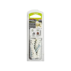 Chevilles d'ancrage pour gypse SnapSkru Pqt/4
