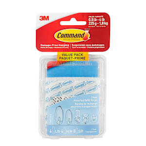 3M Replacement Adhesive Strips Pkg/16