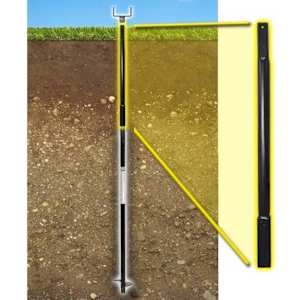 Rallonge pour pieu de sol vissé 24 po PYLEX