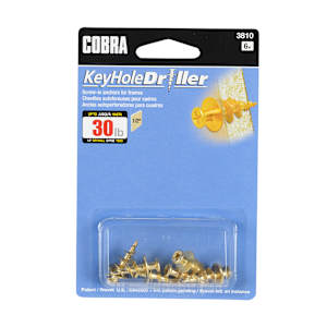 Keyhole Driller Hooks Pkg/6