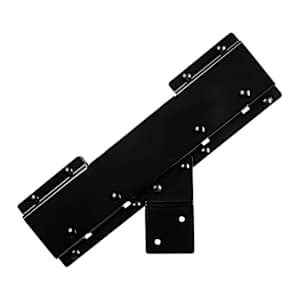 Connecteur pour limon d'escalier en acier noir PYLEX