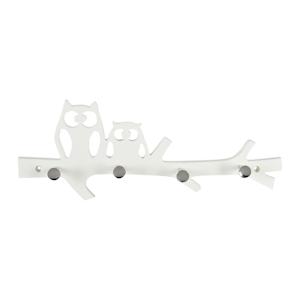 VERTUO Owls 4-Hook Coat Rack 15 3/4 in.