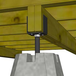 PYLEX Adjustable Deck Support