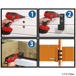 PYLEX J-FIX J-Shaped Bracket