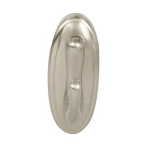 3M Brushed Nickel Adhesive Decorative Hook