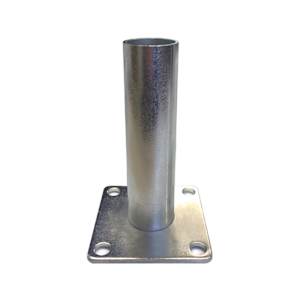 Ancrage Spybase 112 (poteaux ronds 1 1/2 po Pqt/6 PYLEX