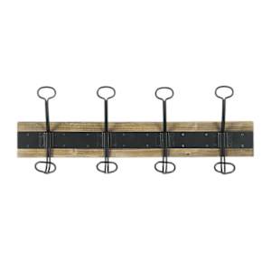 4-Hook Coat Rack 19 in.