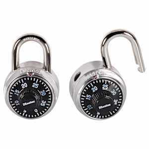 Combination Padlock 1 7/8 in. Pkg/2