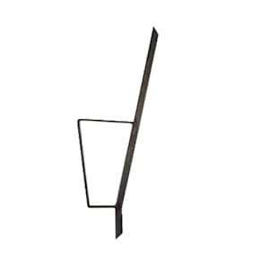 PYLEX Patio Bench Metal Support Black