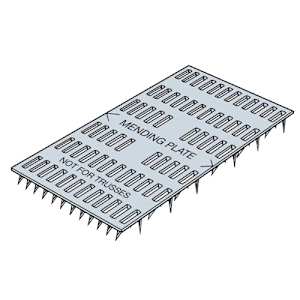 Prong Mending Plate 3 in. x 6 in.