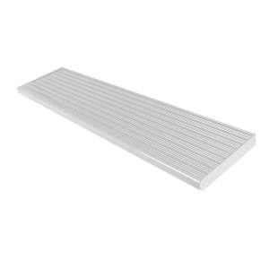 Marche en aluminium blanc 60 po PYLEX
