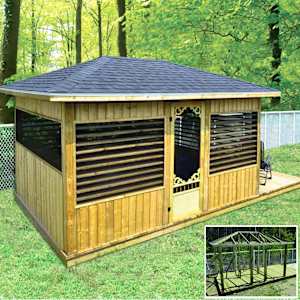Supports d'assemblage pour toiture d'abri soleil PYLEX