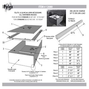 PYLEX Deck Storage Drawer
