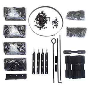 Quincaillerie de volets articulés pour pergola PYLEX