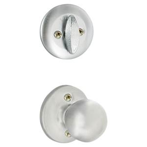 Kingsway Entry Key Handleset Door Satin Chrome
