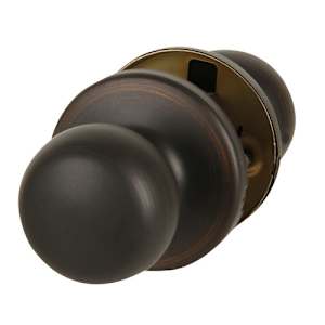 Fairfax Passage Door Knob Venitian Bronze