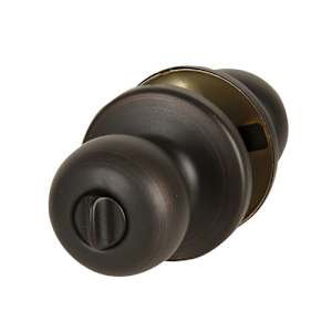 Fairfax Bathroom Door Knob Venetian Bronze