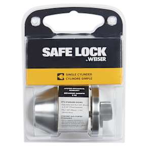 Keyed Deadbolt Lock Satin Chrome